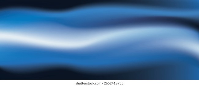 Elegante fondo Abstractas degradado azul oscuro dinámico. Gradiente borroso con efecto de textura de grano, elegante y futurista bueno para el Fondo de pantalla
