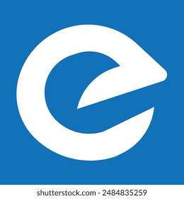 Elegant E Letter Emblem for Brand Identity