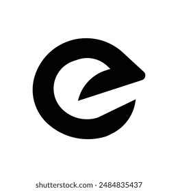 Elegant E Letter Emblem for Brand Identity
