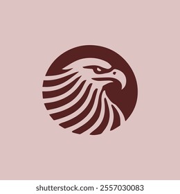 Elegant eagle logo for sale.