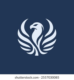 Elegant eagle logo for sale.