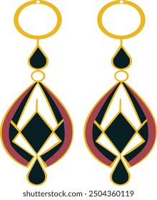 Elegant Earrings Designs - Hoops, studs, drops antique earrings jewelry