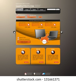 Elegant Editable Website Template