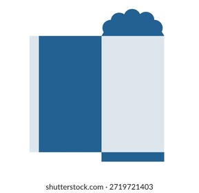 Elegante flache Eid-Umschlag-Illustration