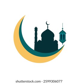 Elegant Eid Mubarak Shape Vector – Perfect for Cards, Banners, and Social Media