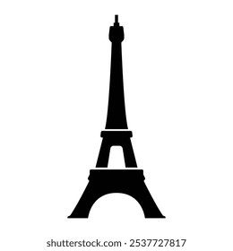 Elegante Torre Eiffel clip-art para desenhos inspirados em parisiense