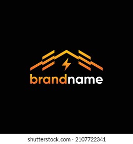 ELEGANT ELECTRIC HOME LETTER E LOGO TEMPLATE
