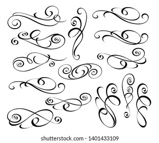 Elegant elements of design.Vector illustration.