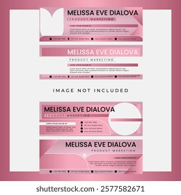 Elegant Email Header Post Template