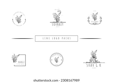The Elegant Emblem of a Luxury Cosmetic Brand with a Feminine Touch