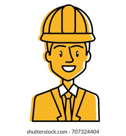 elegant engineer avatar character