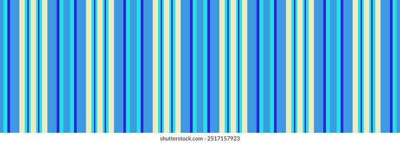 Textura de fundo de tecido elegante, padrão têxtil do vetor de páscoa. Exemplo de linhas listras verticais sem costura na paleta de cores azul-petróleo e índigo.