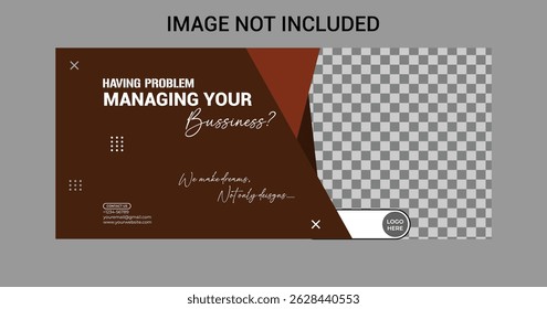 Elegant facebook cover design for designers