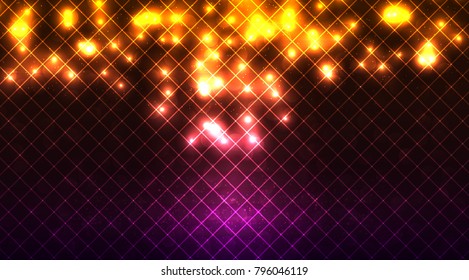 Elegant falling glitter, Suitable for christmas and other. Vector Illustration