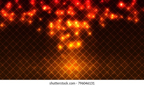 Elegant falling glitter, Suitable for christmas and other. Vector Illustration