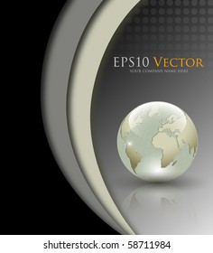 Elegant fantasy background - vector illustration