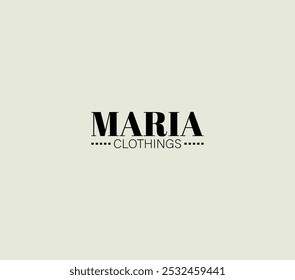 Elegant fashion logo on a clothing tag. Perfect for showcasing brand identity, apparel design, and textile branding. Ideal for clothing labels and retail concepts.