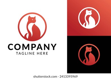 Elegant Feline Logo for Modern Brand Identity