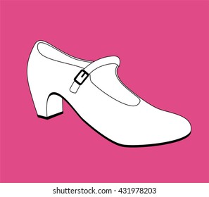 elegant female shoe