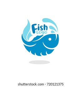 Elegant Fish Logo Vector Illustration eps.10