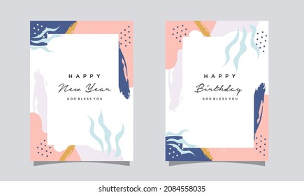elegant flat background design suitable for celebrate flyer, banner, etc.
