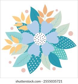 Elegant Floral Arrangement Vector Design