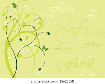 Elegant floral background