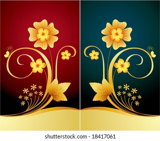Elegant floral background