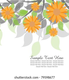 elegant floral background