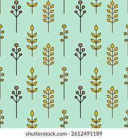 An elegant floral design that features a vintage touch, making it perfect for fabric, wallpapers, and crafts. Vector seamless pattern