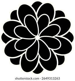 Elegant Floral Illustration – Blooming Flower Design