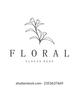 Elegant floral and leaf frame. Delicate botanical vector illustration for labels, spas, corporate identity, and wedding invitations