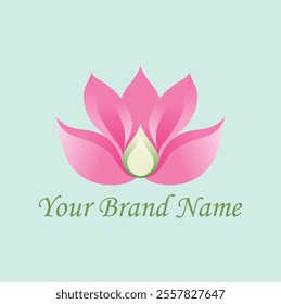 Elegant Floral Logo Design - Perfect for Branding and Businesses