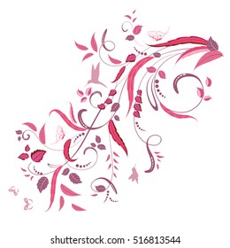 elegant floral ornament for your design