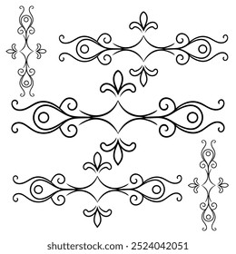 Elegant Floral Ornamental Design for Decorative Projects illustration vector design