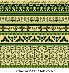 Elegant floral pattern , background, Ornament, beautiful florid pattern, plate, rug, vintage, vector illustration