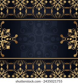 elegant floral pattern, classic background