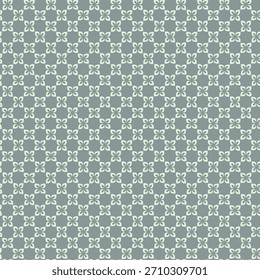 Elegante diseño de patrón floral que repite Formas verdes claras