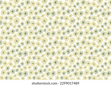 Elegant floral pattern. Liberty style. yellow Floral seamless background for fashion prints. Vintage print. Seamless vector texture. - Powered by Shutterstock - Get 15% off with code: PIKWIZARD15