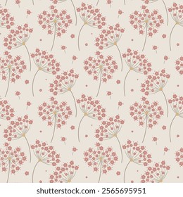 Elegant floral pattern in small flower. Vintage flower seamless. Ditsy design, ditsy floral pattern. Liberty style. Floral seamless background for surface design, fashion print. Spring bouquet