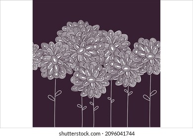 Elegant floral pattern in small hand draw flowers. Liberty style. Floral seamless background for fashion prints. Vintage print. Seamless vector texture. Spring bouquet.