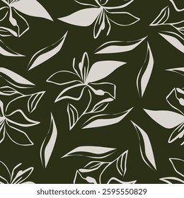 Elegant floral pattern in small hand draw flowers. Liberty style. Floral seamless background for fashion prints. Vintage print. Seamless vector texture. Spring bouquet.
