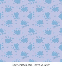 Elegant floral pattern in small hand draw flowers. Liberty style. Floral seamless background for fashion prints. Vintage print. Seamless vector texture. Spring bouquet.