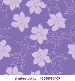 Elegante estampado floral en Pequeña flor blanca. Estilo Liberty. Fondo floral sin fisuras para estampados de moda. Impresión sucia. Textura de Vector sin costuras. Ramo de primavera.