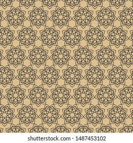 Elegant floral pattern for textile, print, surface, fabric design