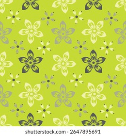 Patrón floral elegante para textiles y Fondos de pantalla
