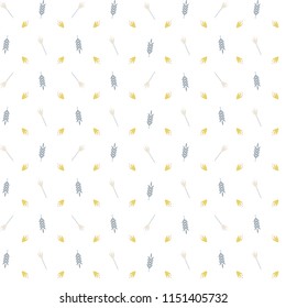 elegant floral seamles pattern with abstract floral shapes for wallpaper, fabric, cards and cute paper