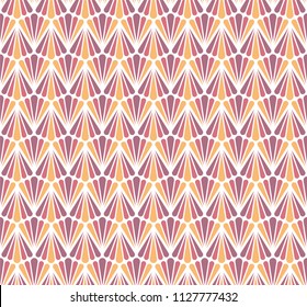 Elegant Floral Vector Seamless Pattern. Decorative Flower Illustration. Abstract Art Deco Background.
