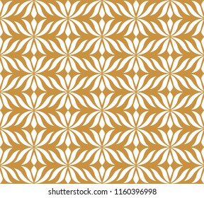 Elegant Floral Vector Seamless Pattern. Decorative Flower Illustration. Abstract Art Deco Background.