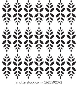 Elegant Floral Vector Seamless Pattern. Decorative Flower Illustration